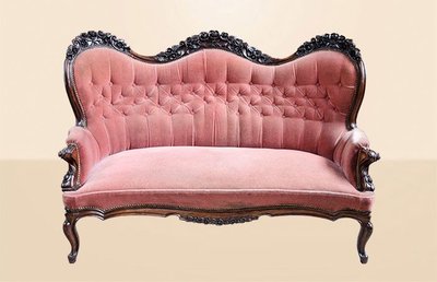 歐洲古董沙發 雙人沙發 攝影 設計師 人像 豪宅 新古典 雕刻雙人沙發 法國路易 胡桃木 文藝復興 雕刻