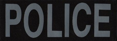 JHS（（金和勝 生存遊戲專賣））警星POLICE 識別貼片(大) ID-21