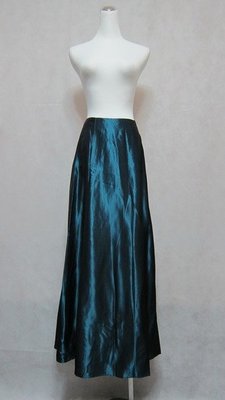 美國名品-LAUNURY-靛藍亮面光澤感長裙..全新特價割愛....禮服風範長裙