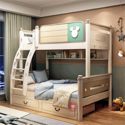 [紅蘋果傢俱] 兒童系列 JYS-U302 雙層床 實木床 實木雙層床 兒童床 兒童家具 兒童雙層床