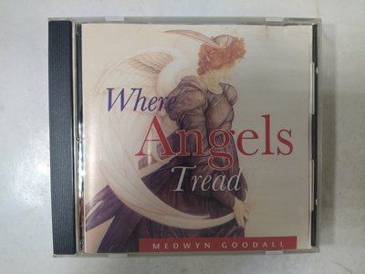 昀嫣音樂(CDa23)   WHERE ANGELS TREAD Medwyn Goodall 澳大利亞壓片 保存如圖