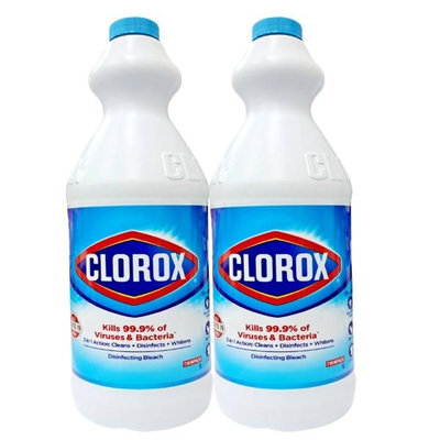 【Clorox】濃縮漂白水/原始配方 (1000ml*2入)【SDD水噹噹洋貨批發】