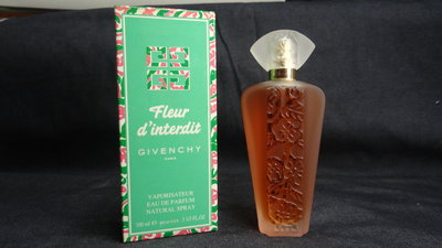 古董香水 紀梵希 Givenchy Fleur d'Interdit Eau de Parfum 100ml 噴式