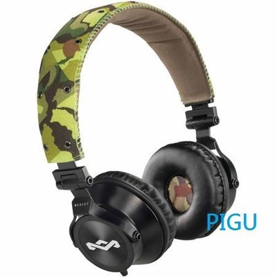 平廣 台灣公司貨 Marley Revolution JH023 迷彩色 耳罩式 耳機 手機麥克風 IOS線控 頭戴式