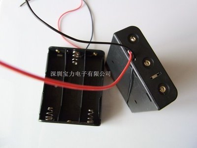 特價尖頭18650帶保護板電池可用 串聯10.8V 11.1V 12.6V 3節充電座 3節18650電池盒　帶線