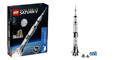 現貨 LEGO 92176 NASA APOLLO Saturn V 全新未拆 原廠貨 可加購 BS燈組(樂高再版版本)