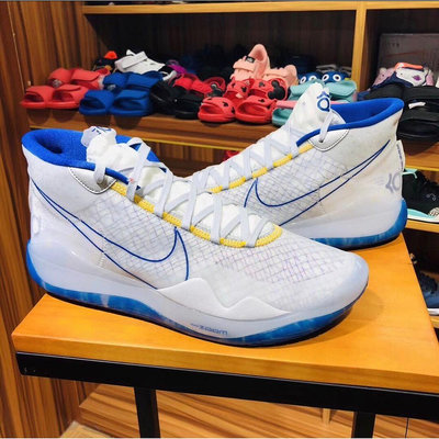 Nike Zoom Kd12 EP PLAYOFF 白藍 水藍 AR4230-100 男鞋 籃球鞋
