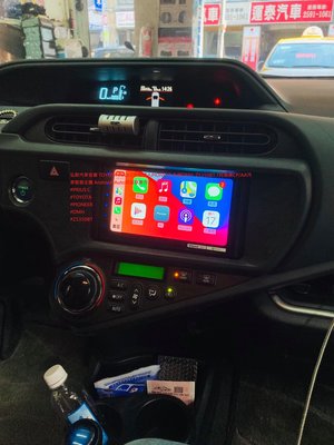 弘群汽車音響 TOYOTA Prius C升級植入PIONEER 先鋒DMH-Z5350BT 7吋無碟CP/AA汽車智慧