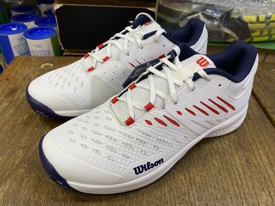 總統網球(自取可刷國旅卡)WILSON 2022 KAOS COMP 3.0 全區 耐磨 透氣 款 男 網球鞋