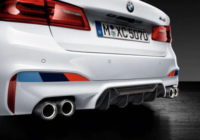 BMW F90 M5 M5 LCI M5 CS適用正廠BMW M PERFORMANCE Titanium Exhaust System中古美品 含碳纖尾飾管