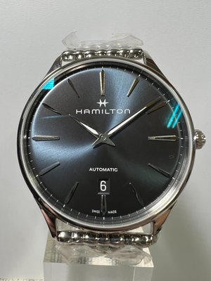 特價【永大精品】HAMILTON H38525141 漢米爾頓 自動上鍊機械錶 40mm 日期顯示 原廠鋼錶帶 藍面
