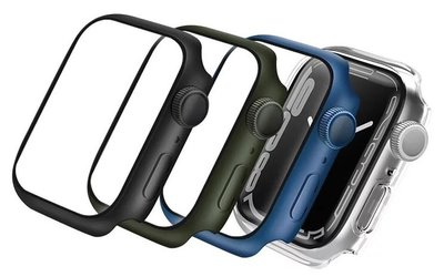 【正3C】全新附發票UNIQ Legion 曲面鋼化玻璃錶殼 41/45mm for Apple Watch S7 現貨