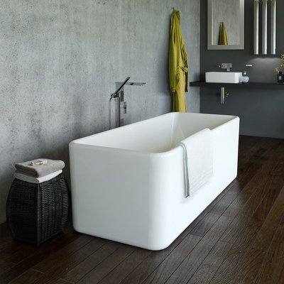 【亞御麗緻衛浴】獨立式壓克力浴缸 140x70x54cm
