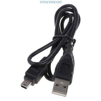 迷你 USB 電纜,A 公頭轉 Mini-B 5 針 USB 2.0 充電器電纜,用於 MP3 MP4 播放器
