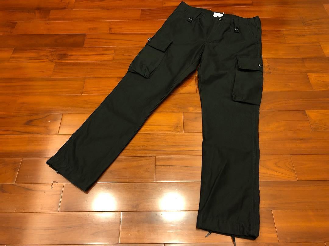 19SS WTAPS Jungle England 01 Trouser 黑色卡其長褲工作褲軍褲工裝