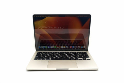 【台中青蘋果】MacBook Air 13吋 Retina M2 16G 256G 2022 星光色 #86516