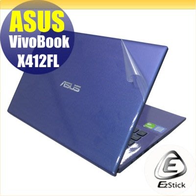 【Ezstick】ASUS X412 X412FL 二代透氣機身保護貼(含上蓋貼、鍵盤週圍貼)DIY 包膜