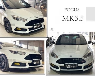 小傑-全新 福特 FORD FOCUS MK3.5 16 17 2016 2017 ST式樣 前保桿 前保 大包 含烤漆
