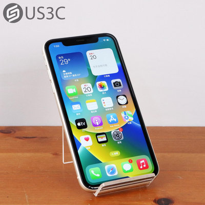 【US3C-板橋店】【一元起標】公司貨 Apple iPhone 11 128G  6.1吋 白 1200萬像素主相機 A13晶片 Face ID 蘋果手機