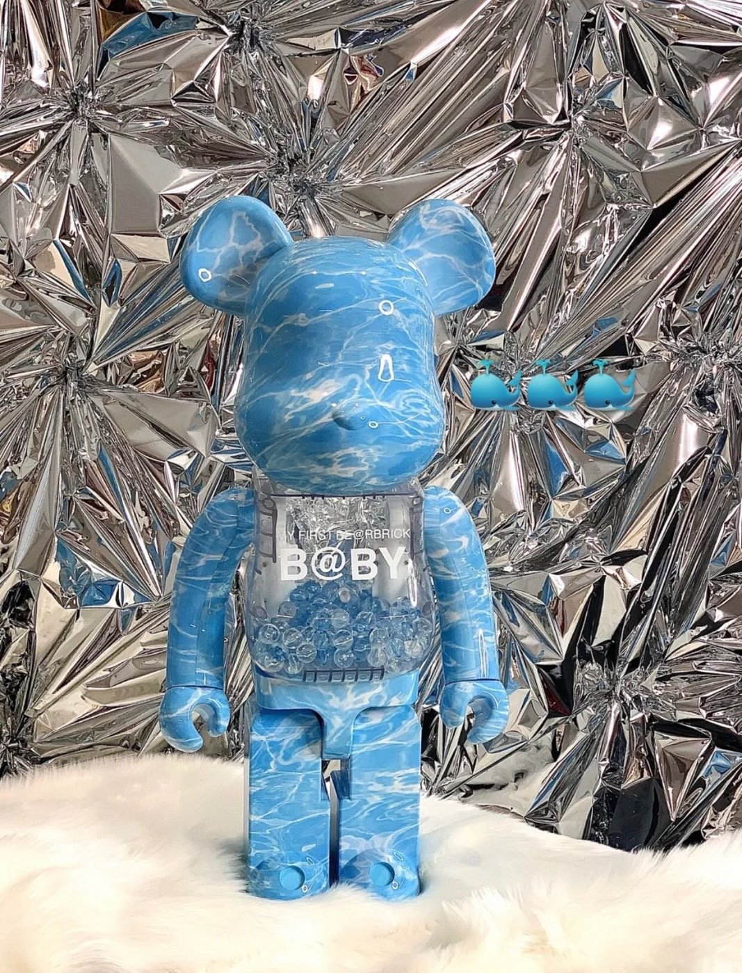 庫柏力克熊BE@RBRICK 400%+100% MY FIRST B@BY WATER