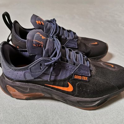 【正品】Nike React Type GTX Black 黑橙 防水 運動 跑 BQ4737-001潮鞋
