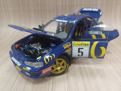 宗鑫 全新開模 Kyosho KY08962B Subaru Impreza STi WRC 蒙地卡蘿站 1994