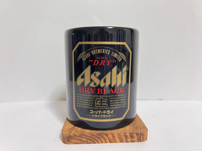 ［輝哥古早味] Asahi super dry dry black 限量 馬克杯
