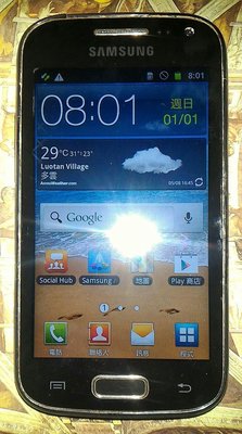 $$【瑕疵機】三星Samsung i8160 Galaxy Ace 2 (I8160)『黑色』$$
