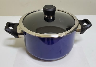 全新 全聯換購的德國SIEGWERK思威克琺瑯不鏽鋼雙耳20cm湯鍋