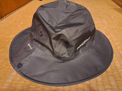 （雜物）mont-bell 1128656 Gore-Tex Storm Hat 防水遮陽帽 圓盤帽(全新品)