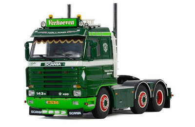 WSI 150 卡車模型SCANIA 3系6X2 Verhoeven 01-3097