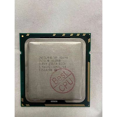 希希之家Xeon X58主機板CPU X5680 X5690 1366腳位 桌電CPU INTEL 處理器 桌機CPU