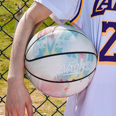 VADK正品男女生專用涂鴉籃球6號7號小學生初中學生中考比賽訓練5
