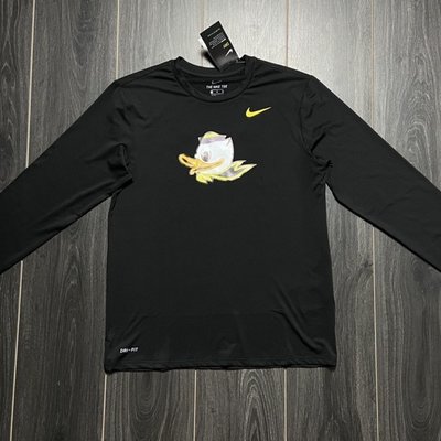 【Japan潮牌館】NIKE NCAA北美發售稀有Oregon俄勒岡訓練投籃服鴨子速干透氣長袖T恤