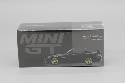 Mini GT合金164黑色房車跑車模型S00無限Mugen改裝本田