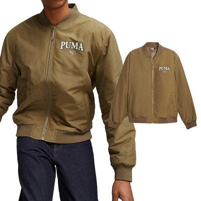Puma 基本系列 男 棕色 瘦子 休閒 穿搭 冬季 棒球外套 外套 68000893