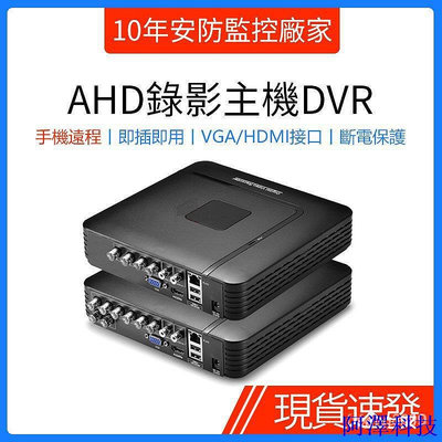 阿澤科技【正品現貨】*【品質保固】迷你小型AHD同軸高清8路4路1080P模擬硬碟錄像機DVR混合XVI監控主機 類比監視器主機
