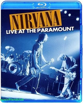 高清藍光碟 涅磐 Nirvana Live at the Paramount 西雅圖演唱會 (藍光BD50)