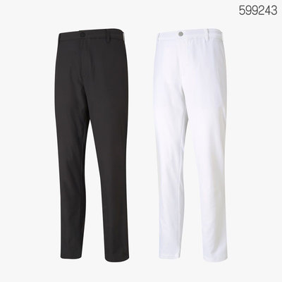 藍鯨高爾夫 PUMA Jackpot 男款高爾夫長褲 #59924301(黑色)／#59924302(白色)