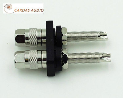 美國CARDAS CCRR L 紫銅鍍銠音箱接線柱