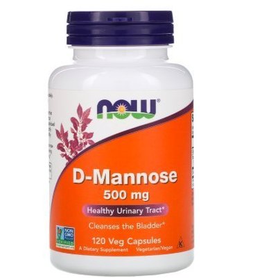 美國Now Foods D-甘露 糖 D-mannose 500mg120粒