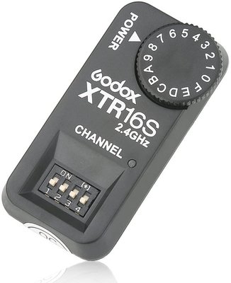 神牛 GODOX XTR16S ･XTR-16S 無線電接收器 適用X1T或XT32發射器 控制閃光燈出力
