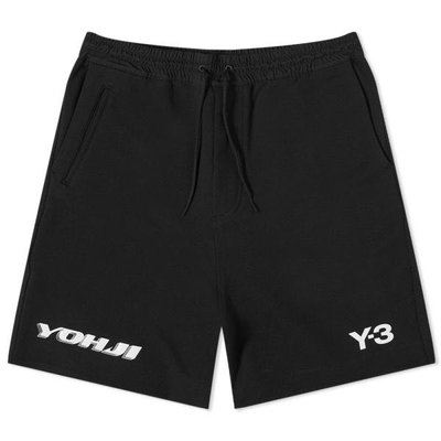 Y3 Y-3 💛 全球限定~黑色識別演譯！標緻精品刺繡注目衛褲、工作褲、休閒褲、運動褲、衛褲、短褲 💟
