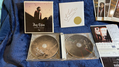 【我的青春我的歌】周杰倫  - 11月的蕭邦 髮如雪 一路向北  CD+VCD 有簽名 有側標  SONY唱片(二手)