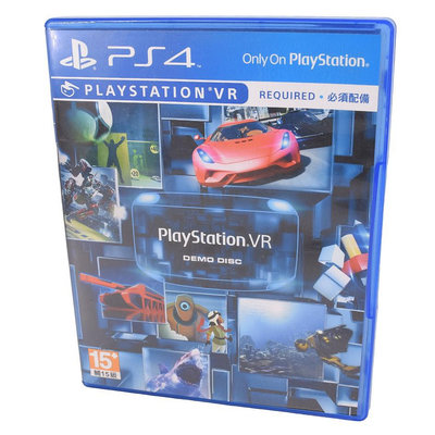 金卡價168 二手 亞版 SONY PS4 PlayStation VR Demo Disc 769900005918 04