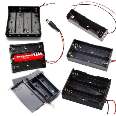 18650電池座 18650 電池盒 電池盒 塑料 電池盒 串聯 電池盒【DY329-36】 123便利屋