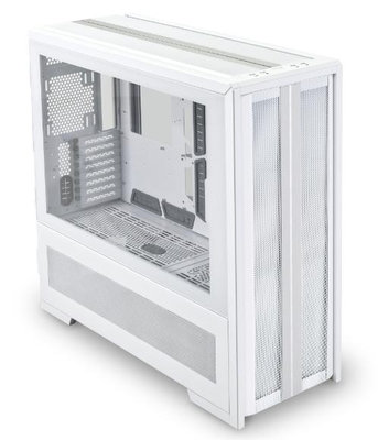 小白的生活工場*LIAN LI 聯力 V3000 PLUS 支援E-ATX+MINI-ITX雙系統雙玻璃透側機殼(白)