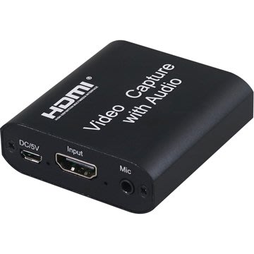 伽利略 USB2.0 HDMI 影音截取器 含Mic I/O 1080p 60Hz (U2HCLM)