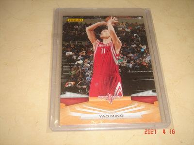 美國職籃 NBA Rockets 姚明 Yao Ming  2009 Panini  #173  球員卡