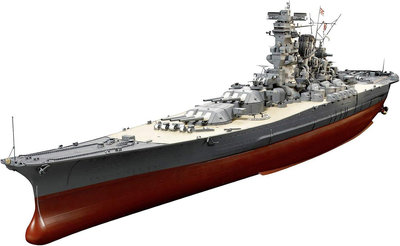 八田元氣小棧: 日版全新 田宮 1/350 No.25 日本戰艦 YAMATO 大和 78025 組裝模型